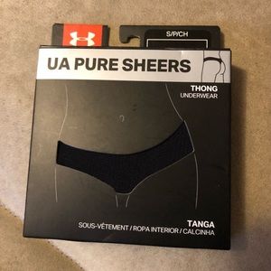 Under Armour Pure Sheers Thong Underwear